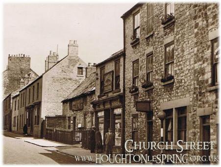 The historic Church Street, Houghton-le-Spring