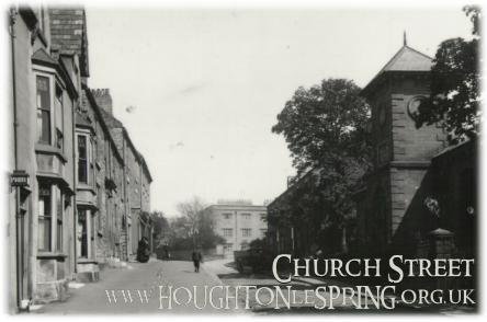 The historic Church Street, Houghton-le-Spring