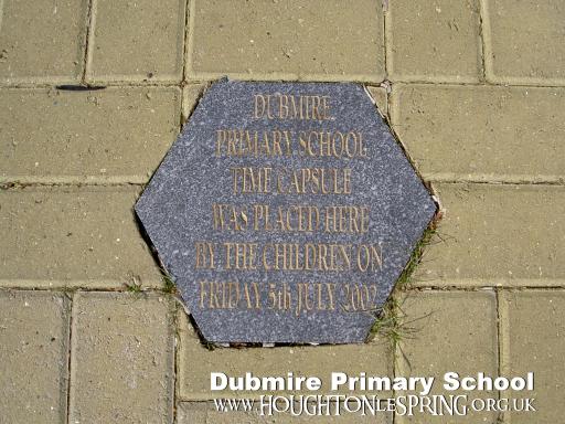 Dubmire Primary School's official opening in 2003