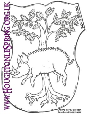 Bernard Gilpin's coat of arms