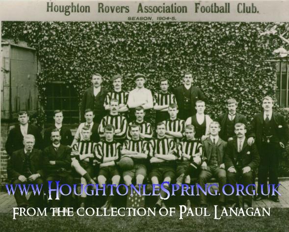 Houghton Rovers football team in 1904