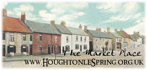 Houghton-le-Spring Market Place before the redevelopments