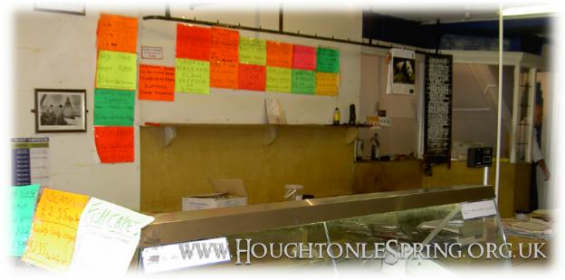 A final glimpse inside Sangster's wet fish shop, Newbottle Street, Houghton Le Spring, Sept 11th 2004