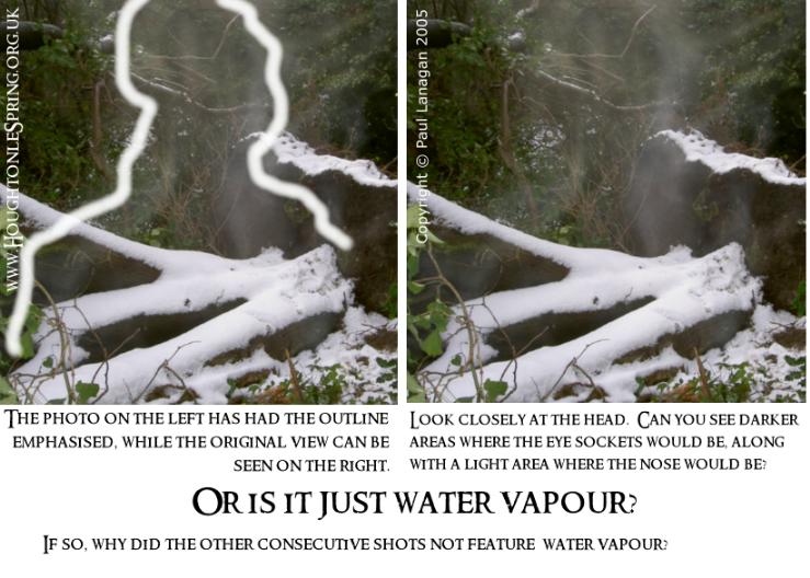 A ghost at Houghton Hillside Cemetery?