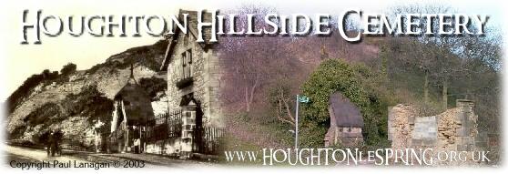 Houghton-le-Spring's old Hillside Cemetery, Church Burial Ground, Sunderland Street, Houghton-le-Spring, Co Durham