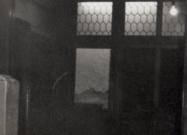 The abandoned Social Club at Houghton Hall, 1968