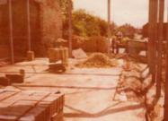 Houghton Hall construction in 1971