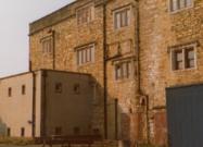 Houghton Hall before the building work, 1971