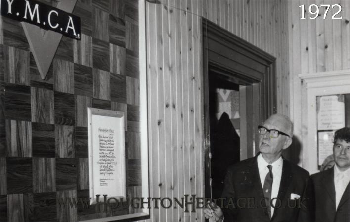 The official opening of the YMCA at Houghton Hall on June 10th 1972