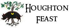 The Houghton Feast Crest is a wild boar - not an ox as some people mistakingly think