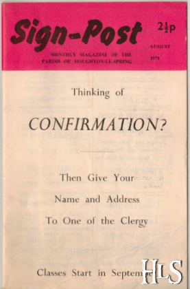 Houghton-le-Spring Parish Magazine, Sign Post, 1971