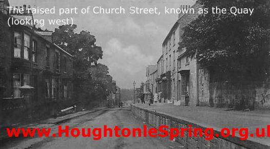 The Quay, Church Street, Houghton-le-Spring, looking down towards the Broadway