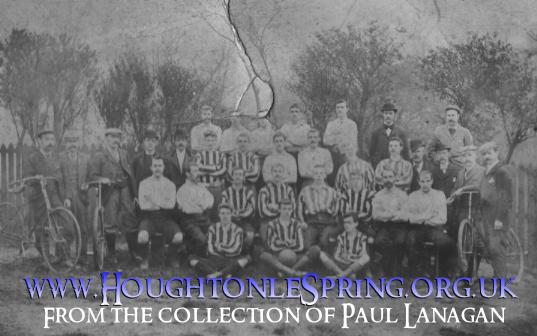 Thought to be an early view of Houghton Rovers Association Football