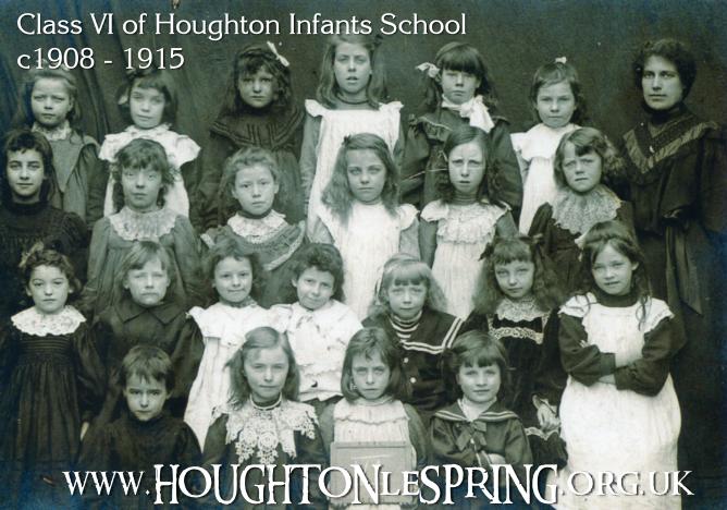Class VI of Houghton Infants School, c1908-1915