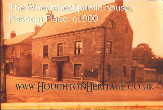 The Wheatsheaf Public House in Nesham Place, circa 1900