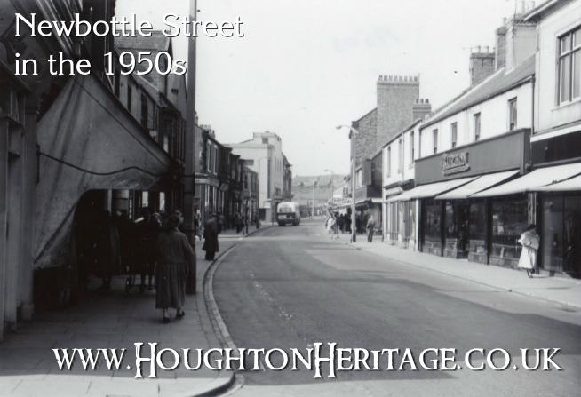 Burtons on Newbottle Street in the 1950s