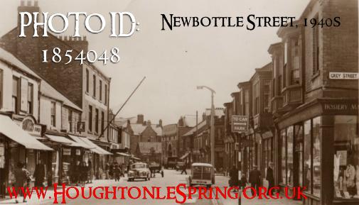 Shops on Newbottle Street in the 1940s