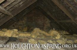 Inside the stable's loft of the Golden Lion pub, Houghton-le-Spring