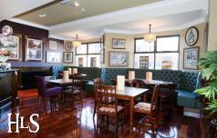 The walls of the Wild Boar are adorned with dozens of old photographs of Houghton from the Paul Lanagan Houghton Heritage collection